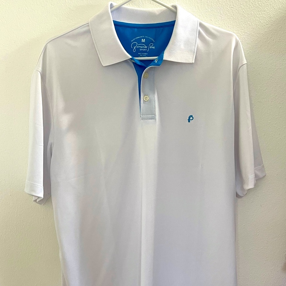 Men White Shirt size Medium